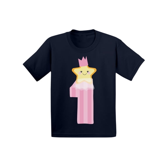 Awkward Styles 1st Birthday Girl T-Shirt Little Star Baby Shirt