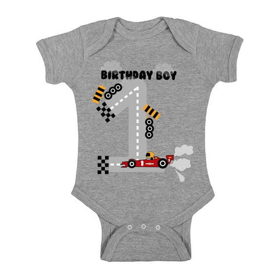 Awkward Styles 1st Birthday Party for Boys Outfit I'm One Bodysuit for Boy One Piece for Newborn Car Gifts for Boys Baby Boy Bodysuit Car Gifts for 1 Year Old Boy Car Birthday Boys One Piece Top Baby
