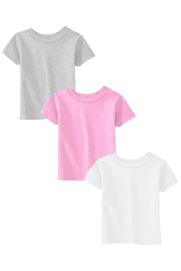 2T Toddler Girl Clothes 3 Year Girls Clothes 4 Year Old Girl Toddler Shirt 5 Year Girls Pink Shirt White Shirt 2T 3T 4T 5T Girls Outfit Sets Toddler Uniform Shirts