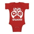 thumbnail image 1 of Awkward Styles 2nd Birthday Bodysuit Cute Gamer Baby Romper, 1 of 4