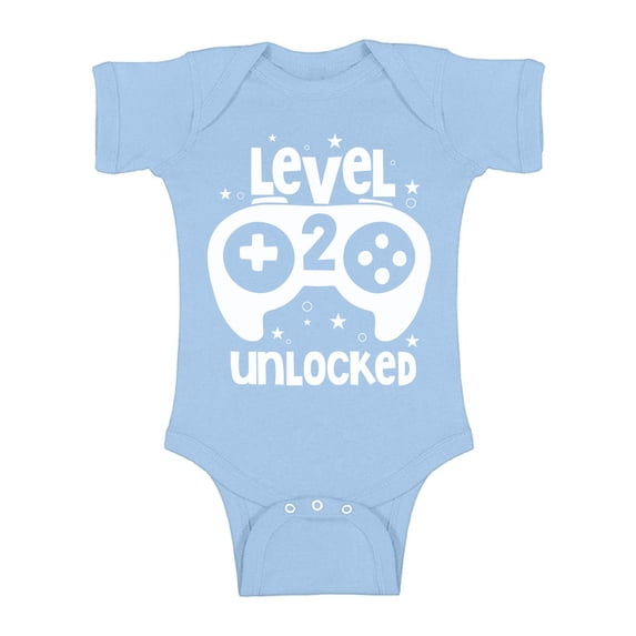 Awkward Styles 2nd Birthday Bodysuit Cute Gamer Baby Romper