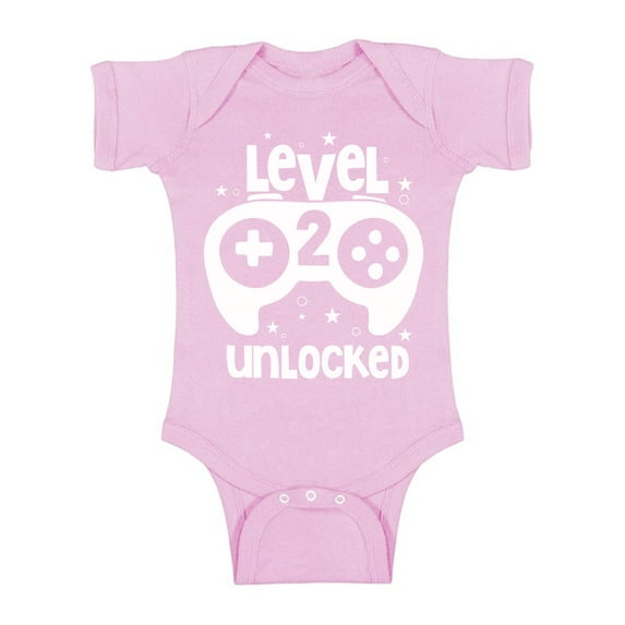Awkward Styles 2nd Birthday Bodysuit Cute Gamer Baby Romper