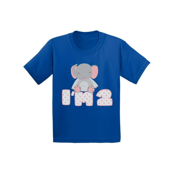Awkward Styles 2nd Birthday Infant Shirt Elephant Birthday Party Elephant Baby Shirt Second Birthday Shirt 2nd Year Old Shirt My 2nd Birthday Gifts for Birthday Boy Birthday Gifts