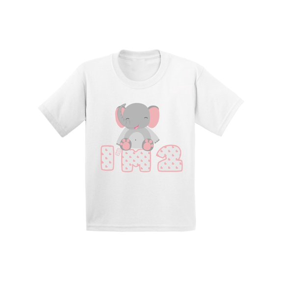 Awkward Styles 2nd Birthday Infant Shirt Elephant Birthday Party Elephant Baby Shirt Second Birthday Shirt 2nd Year Old Shirt My 2nd Birthday Gifts for Birthday Boy Birthday Gifts