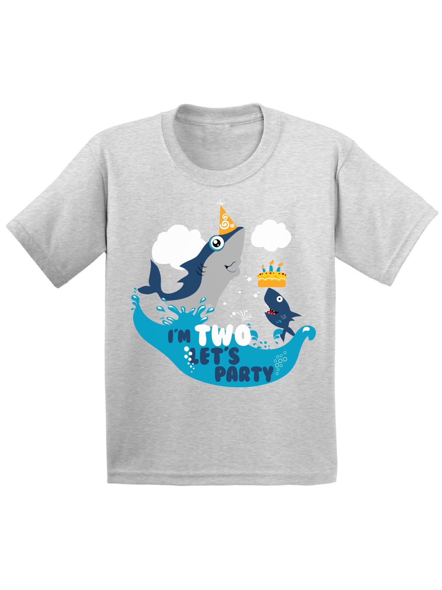 Funny Baby Shark 2nd Birthday Shirt Boy Birthday Gifts Funny Baby Shark 2nd Birthday Shirt Boy Birthday Gifts