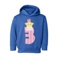 thumbnail image 1 of Awkward Styles 3rd Birthday Girl Toddler Hoodie Little Star Fleece Hooded Sweatshirt for Kids, 1 of 4