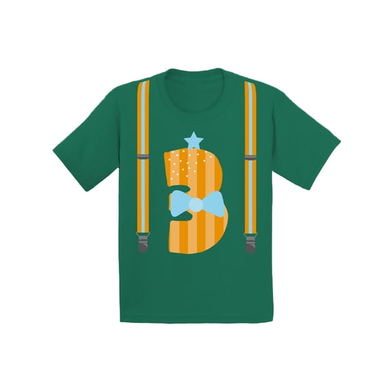Awkward Styles 3rd Birthday T-Shirt Boys Suit Toddler Shirt
