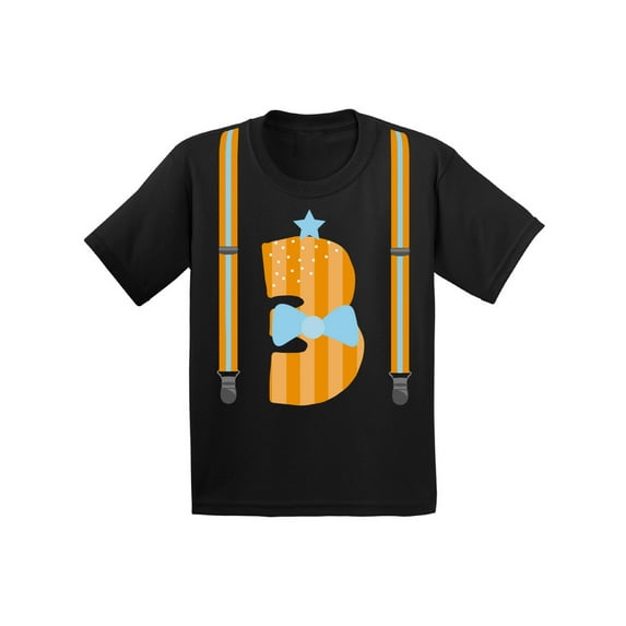 Awkward Styles 3rd Birthday T-Shirt Boys Suit Toddler Shirt