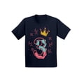 thumbnail image 1 of Awkward Styles 3rd Birthday T-Shirt I'm Three Cute Crown Pink Toddler Shirt, 1 of 4