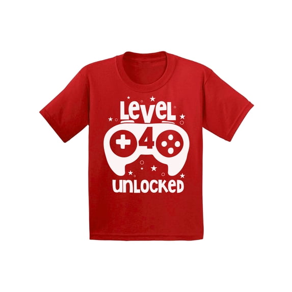 Awkward Styles 4th Birthday T-shirt Gamer Toddler Shirt