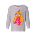 thumbnail image 1 of Awkward Styles 4th Birthday Toddler Long Sleeve Shirt Cute Octopus Kids T-Shirt, 1 of 4