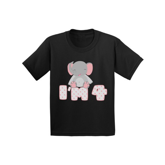 Awkward Styles 4th Birthday Toddler Shirt Cute Elephant Birthday Shirt Gifts for 4 Year Fourth Birthday Shirt 4th Year Old Shirt My 4th Birthday Gifts for Birthday Boy Birthday Gifts