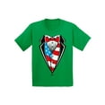 thumbnail image 1 of Awkward Styles 4th of July Youth Shirts Tuxedo American Flag Kids T-shirt USA Patriotic Shirt for Kids USA Tuxedo Shirt for Boys and Girls Fourth of July Shirts Patriotic Outfit, 1 of 4