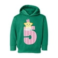 thumbnail image 1 of Awkward Styles 5th Birthday Girl Toddler Hoodie Little Star Fleece Hooded Sweatshirt for Kids, 1 of 4