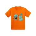 thumbnail image 1 of Awkward Styles 5th Birthday Shirt Cute Robot Birthday Shirt Gifts for 5 Year Old Fifth Birthday Shirt 5th Year Old Shirt My 5th Birthday Gifts for Birthday Boy Birthday Gifts, 1 of 4