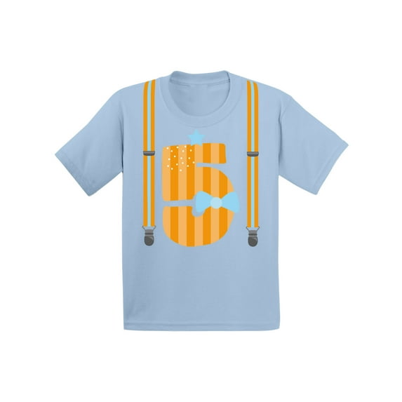 Awkward Styles 5th Birthday T-Shirt Boys Suit Toddler Shirt