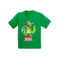 thumbnail image 1 of Awkward Styles 6th Birthday Youth Shirt Kids Birthday Party Cute Dinosaur Birthday Shirts for Boys Cute Dinosaur Birthday Shirts for Girls Funny Birthday Gifts 6th Birthday Tshirts for Kids, 1 of 4