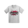 thumbnail image 1 of Awkward Styles 7th Birthday T-shirt Superhero Kids T Shirts, 1 of 4