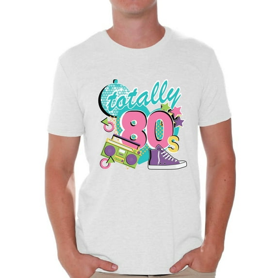 Awkward Styles 80s Party Shirt Totally 80's Shirt 80s T-shirt Mens 80s Accessories 80s Rock T Shirt 80s T Shirt Neon T-Shirt 80s Costume 80s Clothes for Men 80s Outfit 80s Party Boy