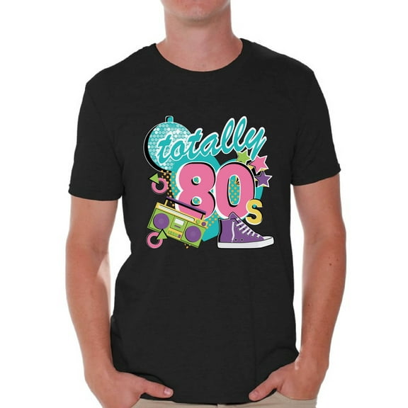 Awkward Styles 80s Party Shirt Totally 80's Shirt 80s T-shirt Mens 80s Accessories 80s Rock T Shirt 80s T Shirt Neon T-Shirt 80s Costume 80s Clothes for Men 80s Outfit 80s Party Boy