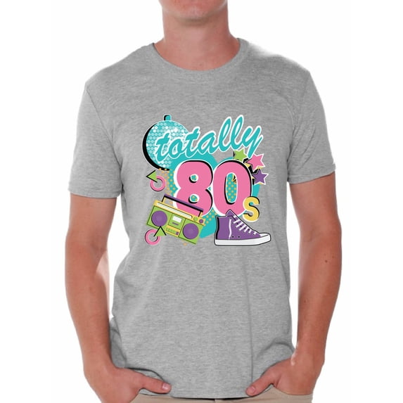 Awkward Styles 80s Party Shirt Totally 80's Shirt 80s T-shirt Mens 80s Accessories 80s Rock T Shirt 80s T Shirt Neon T-Shirt 80s Costume 80s Clothes for Men 80s Outfit 80s Party Boy