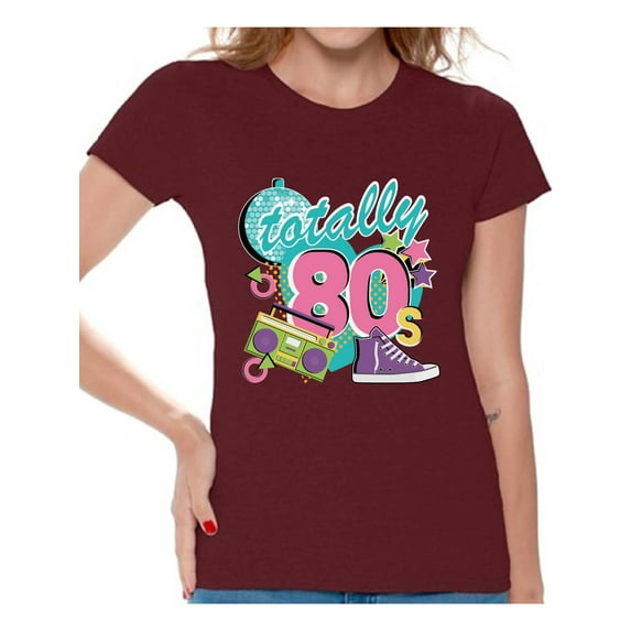 Awkward Styles 80s Party Shirt Totally 80's Shirt 80s T-shirt Womans 80s Accessories 80s Rock T Shirt 80s T Shirt Neon T-Shirt 80s Costume 80s Clothes for Women 80s Outfit 80s Party Girl
