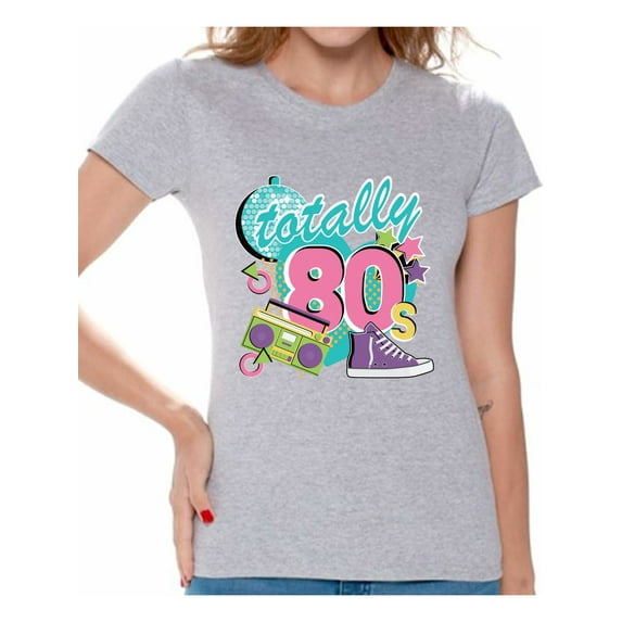 Awkward Styles 80s Party Shirt Totally 80's Shirt 80s T-shirt Womans 80s Accessories 80s Rock T Shirt 80s T Shirt Neon T-Shirt 80s Costume 80s Clothes for Women 80s Outfit 80s Party Girl