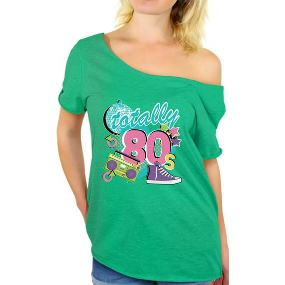 Awkward Styles 80s Party Shirt Totally 80's Shirt 80s T-shirt Womans 80s Accessories 80s Rock T Shirt 80s T Shirt Retro Vintage Neon T-Shirt 80s Costume 80s Clothes for Women 80s Outfit 80s Party Girl