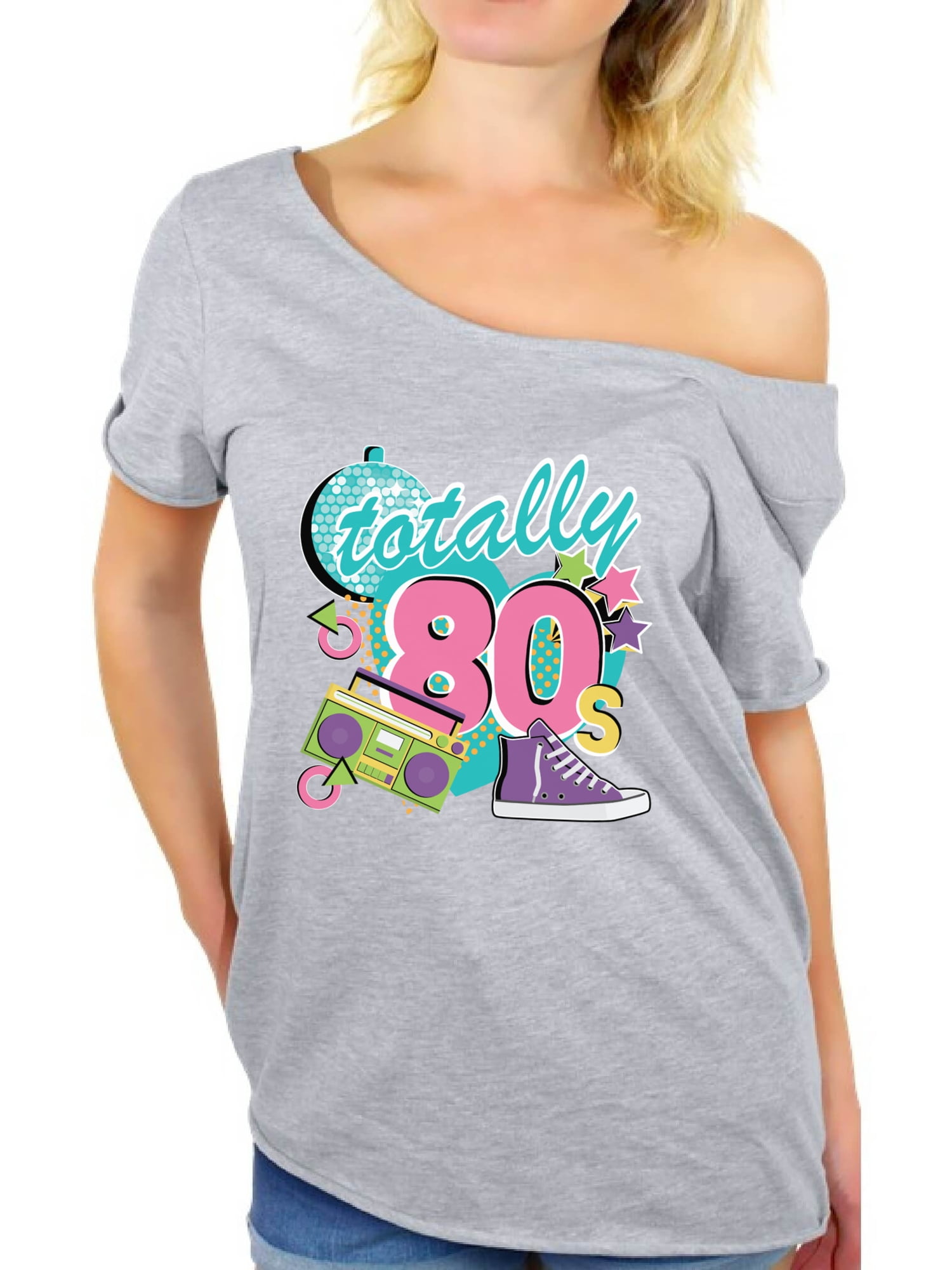 Awkward Styles 80s Party Shirt Totally 80's Shirt 80s T-shirt Womans 80s  Accessories 80s Rock T Shirt 80s T Shirt Retro Vintage Neon T-Shirt 80s  Costume 80s Clothes for Women 80s Outfit