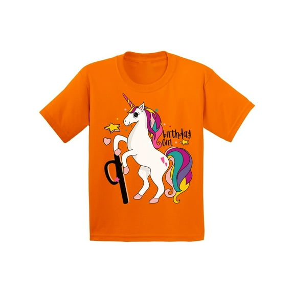 Awkward Styles 9th Birthday T-shirt Unicorn Kids T Shirts