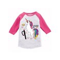 thumbnail image 1 of Awkward Styles 9th Birthday T-shirt Unicorn Raglan Shirt Kids, 1 of 4
