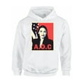 thumbnail image 1 of Awkward Styles AOC Hooded Sweater Ocasio Sweatshirt Alexandria Ocasio-Cortez Unisex Hoodies Patriotic Sweatshirt Made in USA Clothing AOC Hoodie American Style Ocasio Hoodie Ocasio-Cortez Outfit, 1 of 5