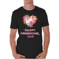 thumbnail image 1 of Awkward Styles Accept Understand Love Autism Shirt Men's Autism Awareness T-shirt Men Autism Awareness Shirts Men's Autism T Shirt Autism Awareness Gifts for Him Autistic Pride Gifts, 1 of 4