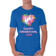 thumbnail image 1 of Awkward Styles Accept Understand Love Autism Shirt Men's Autism Awareness T-shirt Men Autism Awareness Shirts Men's Autism T Shirt Autism Awareness Gifts for Him Autistic Pride Gifts, 1 of 4