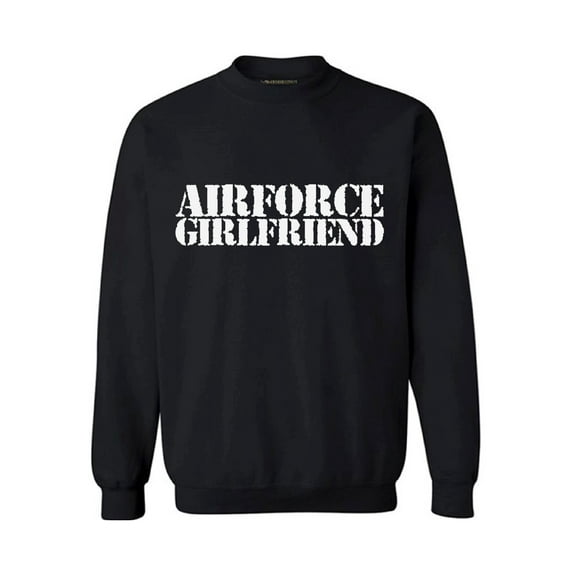 Awkward Styles Airforce Girlfriend Sweatshirt Airforce Girlfriend Valentine's Day Gift Proud Airforce Girlfriend Sweater Valentine Sweater for Women Airforce Sweatshirt Women's Valentines Sweater