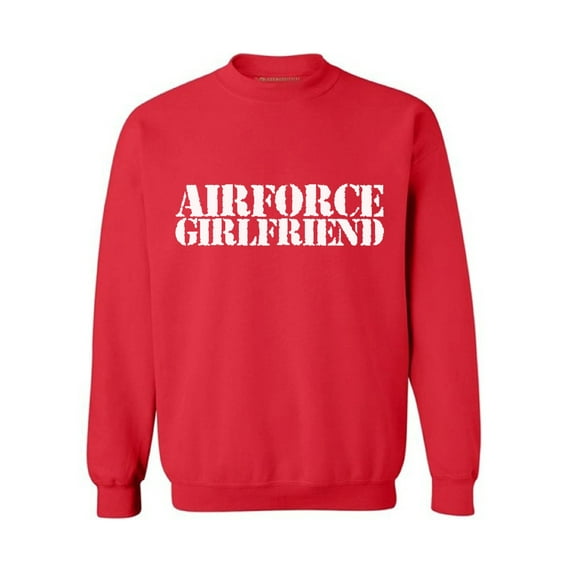 Awkward Styles Airforce Girlfriend Sweatshirt Airforce Girlfriend Valentine's Day Gift Proud Airforce Girlfriend Sweater Valentine Sweater for Women Airforce Sweatshirt Women's Valentines Sweater