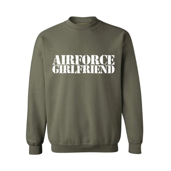 Awkward Styles Airforce Girlfriend Sweatshirt Airforce Girlfriend Valentine's Day Gift Proud Airforce Girlfriend Sweater Valentine Sweater for Women Airforce Sweatshirt Women's Valentines Sweater