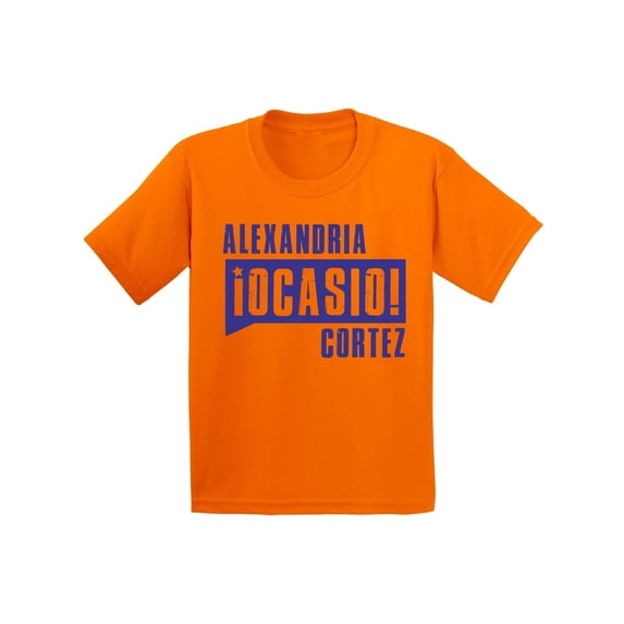 Awkward Styles Alexandria Cortez Women's Youth T Shirt AOC Shirt for Kids Patriotic USA Shirts Patriotic Shirts for Boys Ocasio T-shirt for Girls Unisex Kids T Shirts for Child Ocasio-Cortez Outfit