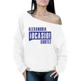 thumbnail image 1 of Awkward Styles Alexandria Ocasio Off Shoulder Sweatshirts for Women USA Oversized Sweaters Patriotic Sweater Made in USA AOC Off The Shoulder Sweater American Style Ocasio Sweatshirt Cortez Outfit, 1 of 4