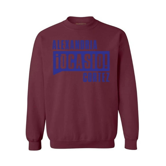 Awkward Styles Alexandria Ocasio Sweatshirt Patriotic Sweater American Sweatshirt AOC Crewneck Patriotic Sweatshirt Made in USA Clothing AOC Sweater American Style Ocasio Crewneck Ocasio-Cortez Outfit