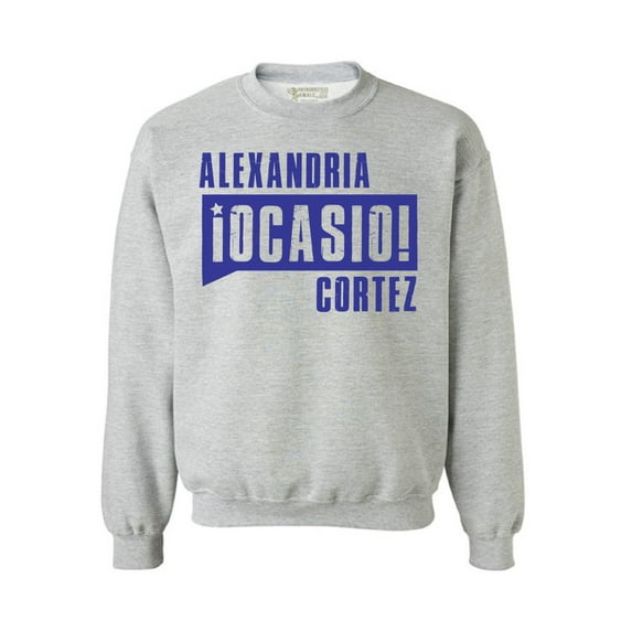 Awkward Styles Alexandria Ocasio Sweatshirt Patriotic Sweater American Sweatshirt AOC Crewneck Patriotic Sweatshirt Made in USA Clothing AOC Sweater American Style Ocasio Crewneck Ocasio-Cortez Outfit