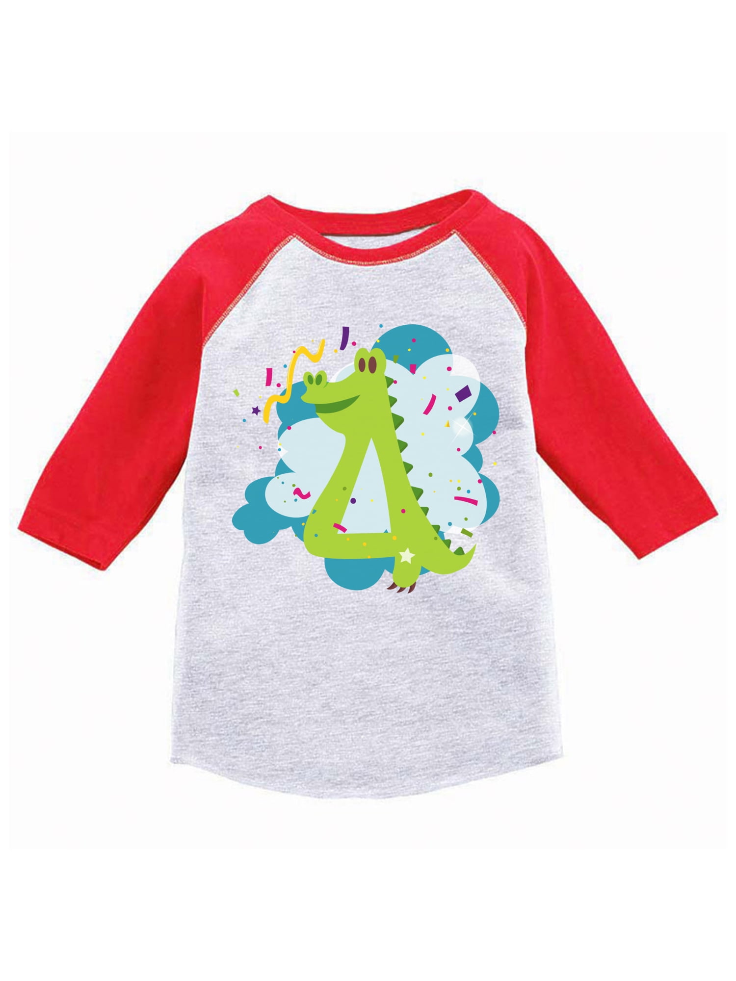 Kids 4 Year Old Alligator Birthday Party 4th Birthday Shirt Kids 4 Year Old Alligator Birthday Party 4th Birthday Shirt