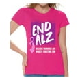 thumbnail image 1 of Awkward Styles Alzheimers Awareness Clothes for Ladies Endalz Women T-Shirt Endalz Tshirt for Women Alzheimers Awareness Gifts Endalz Shirts Endalz Clothing Collection for Women Endalz T Shirt for Her, 1 of 4