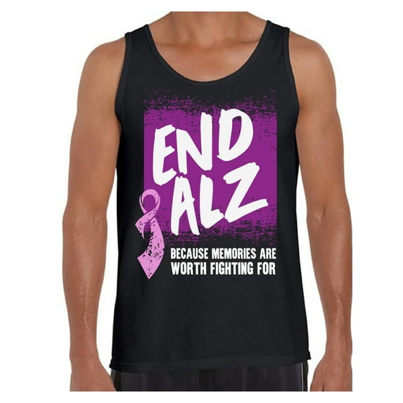 Awkward Styles Alzheimers Awareness Shirts Alzheimer Clothing for Men Endalz Tank Top for Men Alzheimer Shirts Alzheimers Awareness Clothes for Men Alzheimer Tank Top Endalz Tshirt Endalz Gifts