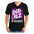 thumbnail image 1 of Awkward Styles Alzheimers V Neck Shirt for Men Alzheimer Shirts Endalz Clothes Alzheimer T-Shirt Alzheimers Tshirt for Men Alzheimers Awareness Gifts Endalz Shirts Alzheimer Clothing for Men, 1 of 4