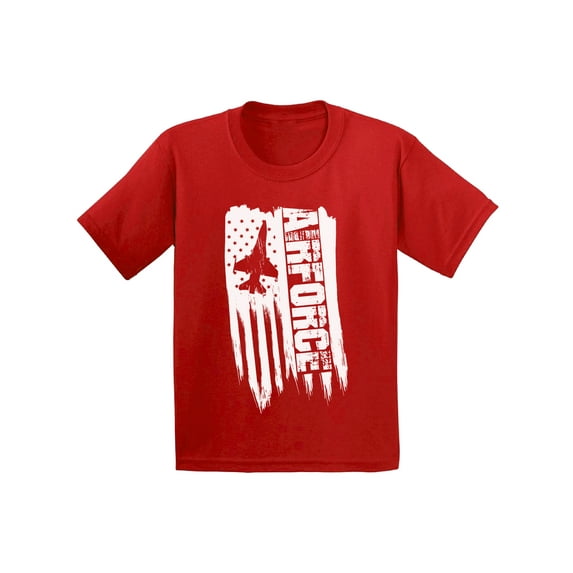 Awkward Styles American Flag Airforce Youth Shirt I'm American Retro USA Airforce T shirt for Boys 4th of July Party Retro USA Airforce T shirt for Girls Patriotic Gifts USA Airforce Kids Tshirt
