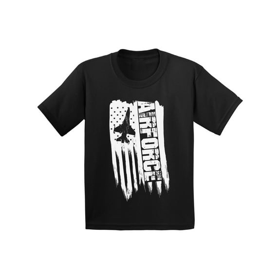 Awkward Styles American Flag Airforce Youth Shirt I'm American Retro USA Airforce T shirt for Boys 4th of July Party Retro USA Airforce T shirt for Girls Patriotic Gifts USA Airforce Kids Tshirt