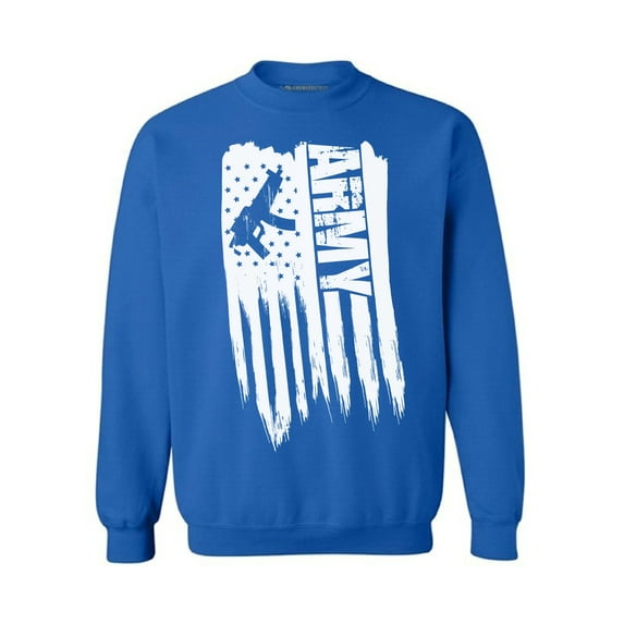 Awkward Styles American Flag Army Crewneck Love USA Military Sweatshirt for Men 51 States Military Sweatshirt for Women Free to Be Me 4th of July Army Men Women Sweater One Nation