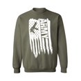 thumbnail image 1 of Awkward Styles American Flag Army Crewneck Love USA Military Sweatshirt for Men 51 States Military Sweatshirt for Women Free to Be Me 4th of July Army Men Women Sweater One Nation, 1 of 5