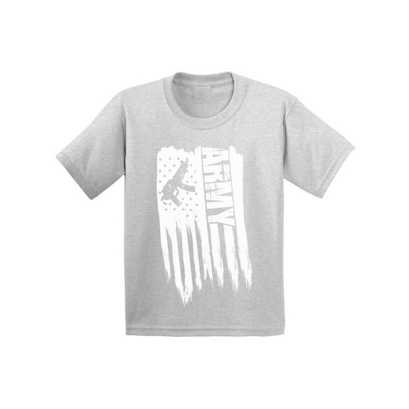 Awkward Styles American Flag Army Youth Shirt 4th of July Party Pro America Army Kids T shirt Independence day Patriotic Army Tshirt for Boys Kids Gifts Patriotic Army Tshirt for Girls